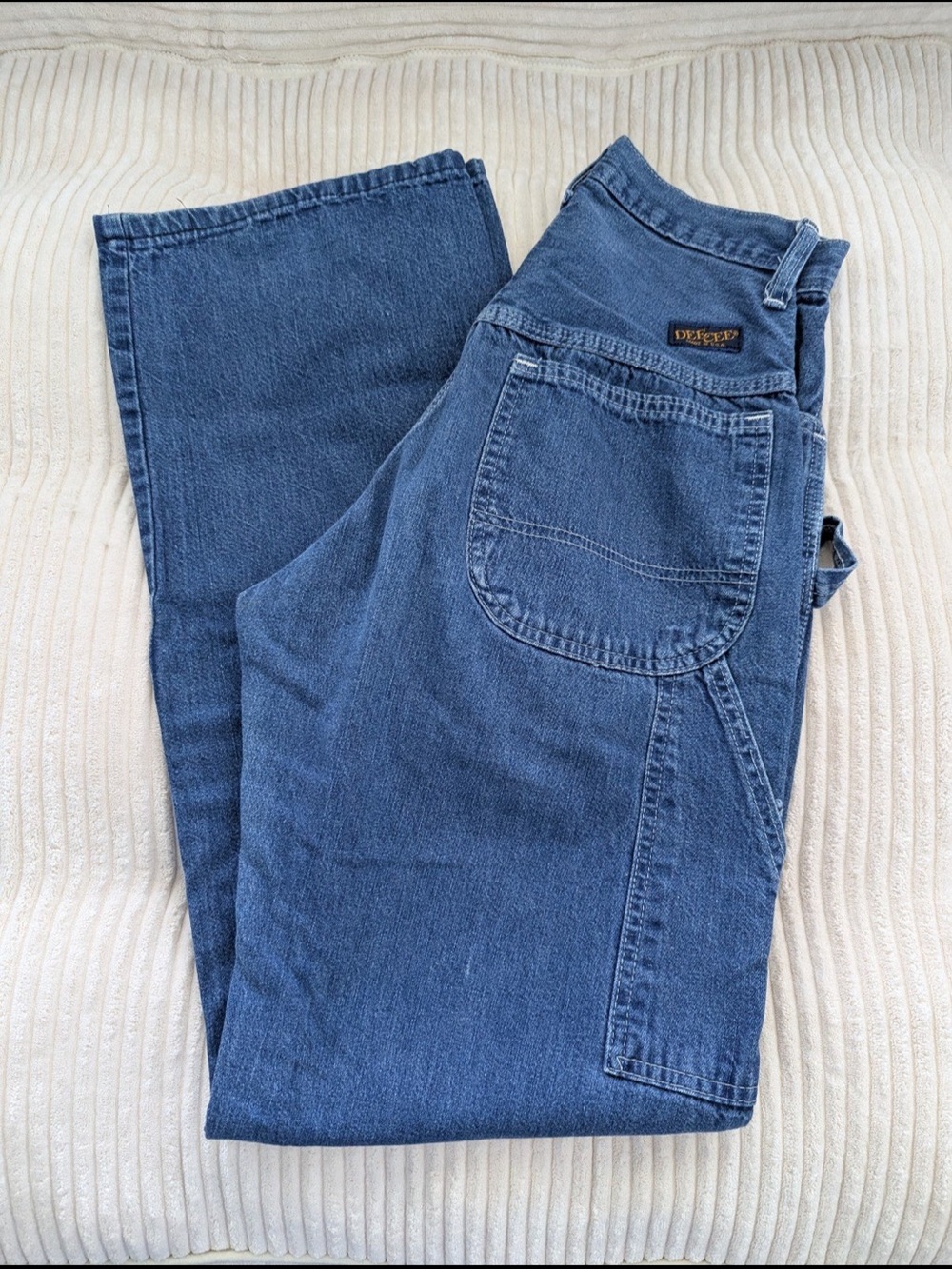 Vintage DeeCee Carpenter Jeans Blue Denim